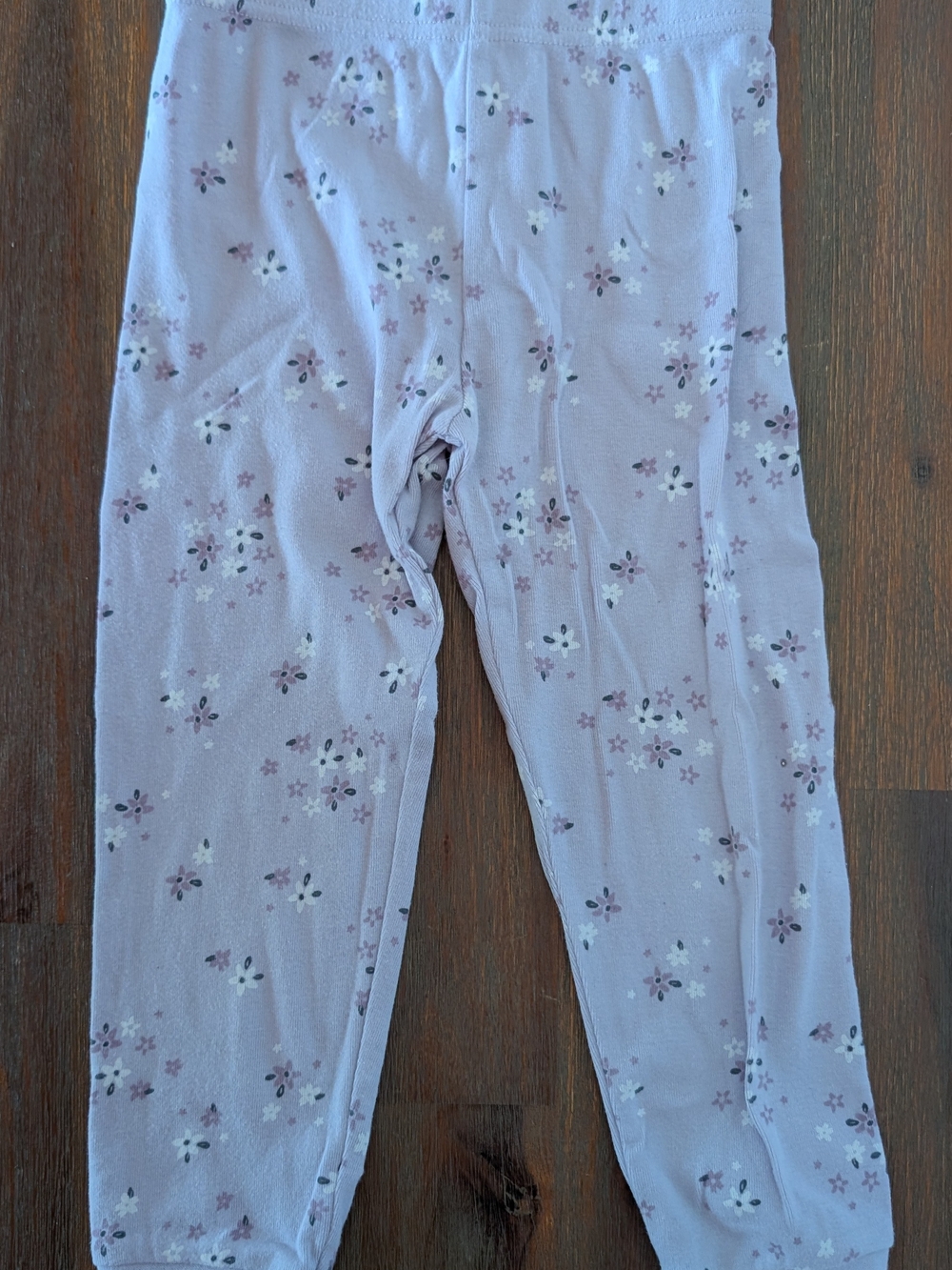 Petit Lem Lavender Floral Pajama Bottoms